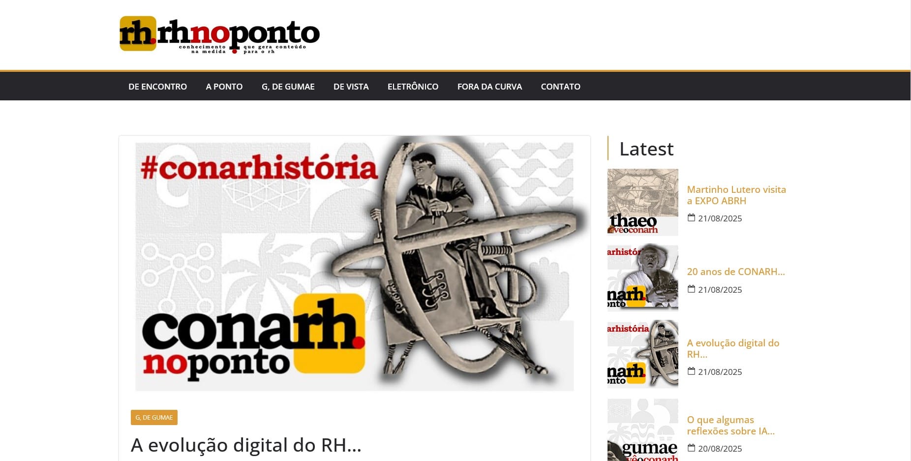 A evolução digital do RH…